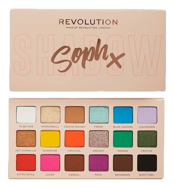 Палетка теней для век Soph X Shadow Pallete Super Spice