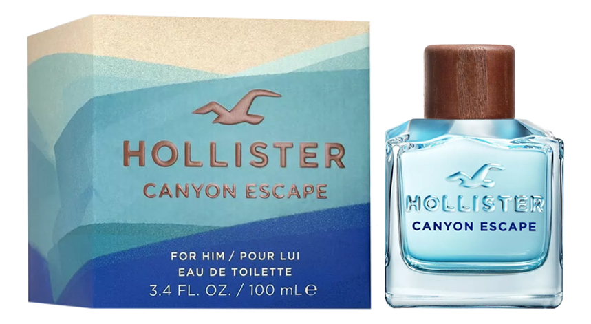 Hollister canyon escape. Hollister Canyon. Вода холистер. Hollister Canyon Escape woman тестер. Hollister Canyon Sky for her.