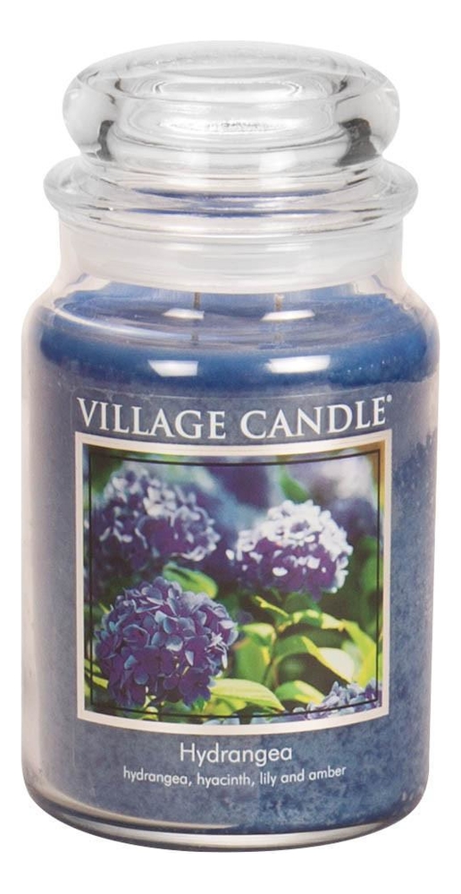 

Ароматическая свеча Hydrangea: свеча 602г, Ароматическая свеча Hydrangea