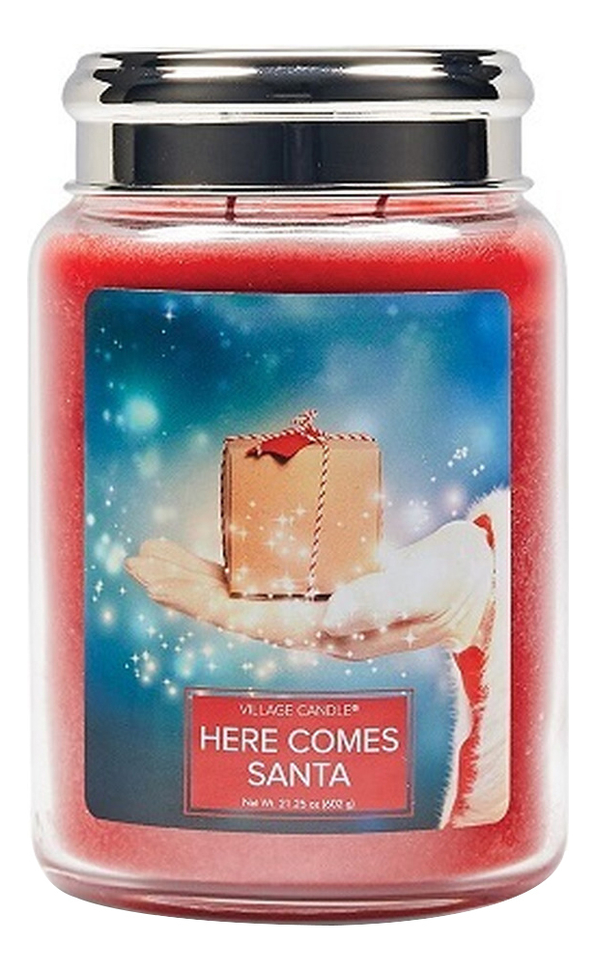 Ароматическая свеча Here Comes Santa: свеча 602г