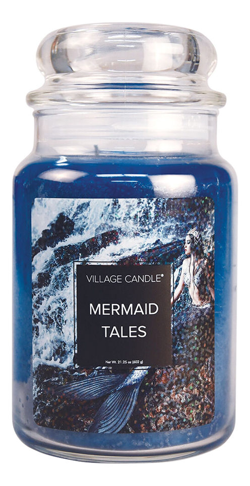 

Ароматическая свеча Mermaid Tales: свеча 602г, Ароматическая свеча Mermaid Tales