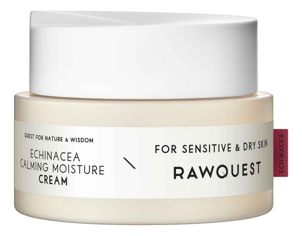 Увлажняющий крем для лица с экстрактом эхинацеи Echinacea Calming Moisture Cream 50мл rawquest echinacea calming moisture cream увлажняющий крем с экстрактом эхинацеи