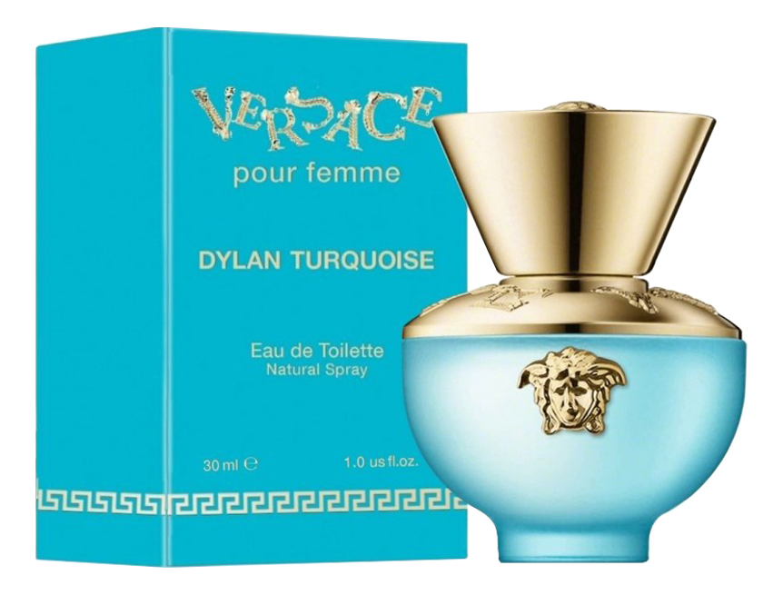 Dylan Turquoise Pour Femme: туалетная вода 30мл versace dylan turquoise 50