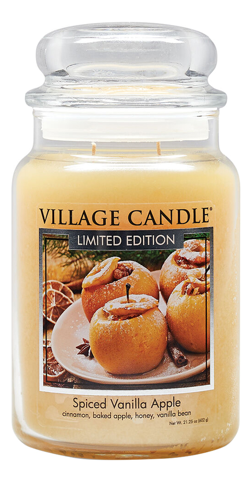 

Ароматическая свеча Spiced Vanilla Apple: свеча 602г, Ароматическая свеча Spiced Vanilla Apple