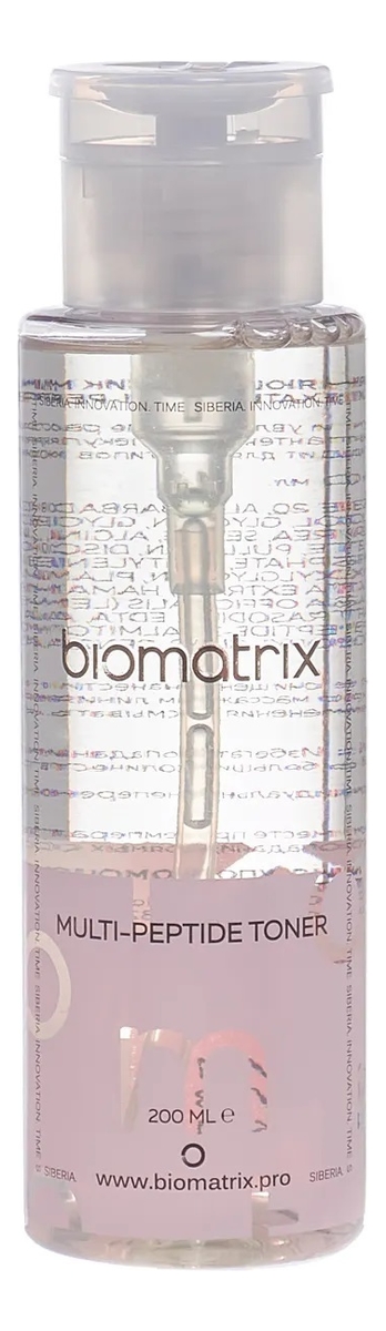 

Мультипептидный увлажняющий тонер для лица Multi-Peptide Toner: Тонер 200мл, Мультипептидный увлажняющий тонер для лица Multi-Peptide Toner