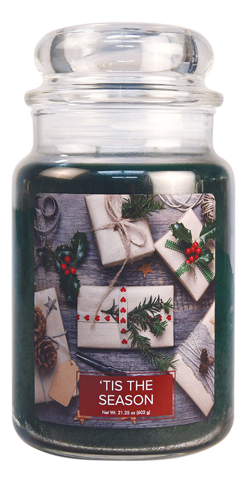 

Ароматическая свеча Tis The Season: свеча 602г, Ароматическая свеча Tis The Season
