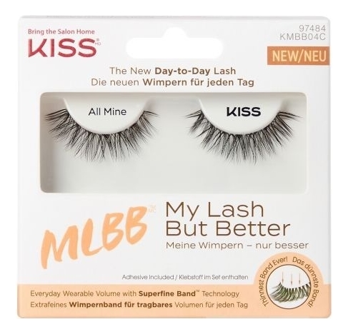 Купить Накладные ресницы My Lashes But Better Eyelashes: То что мне надо KMBB04C, Kiss