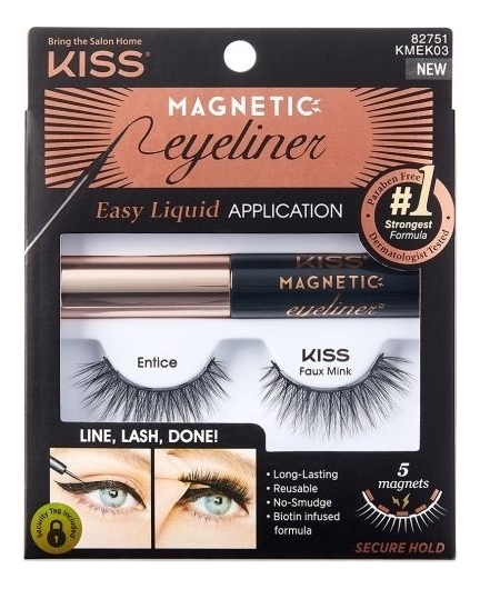 

Магнитные ресницы Magnetic Eyeliner Lash: Entice KMEK03, Магнитные ресницы Magnetic Eyeliner Lash