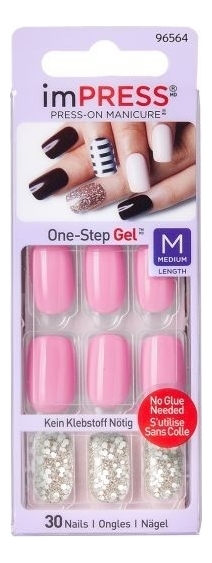 

Накладные ногти Барби Impress Manicure Accents BIPNМ012 (средняя длина)