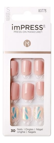 

Накладные ногти Зазеркалье Impress Manicure Color KIM014C (короткая длина)