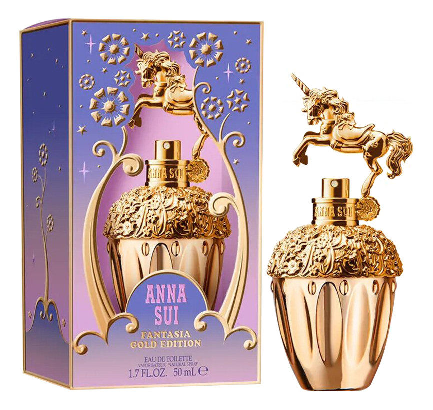 Fantasia anna sui. Anna sui Fantasia Gold Edition. Anna sui духи. Fantasia Парфюм. Анна Сьюи Парфюм фантазия.