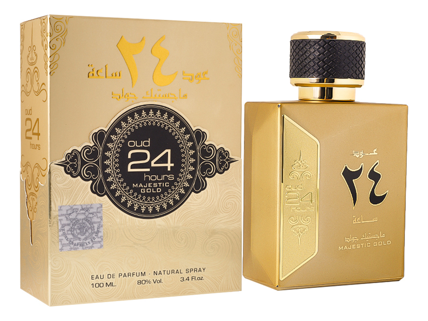 

Oud 24 Hours Majestic Gold: парфюмерная вода 100мл, Oud 24 Hours Majestic Gold