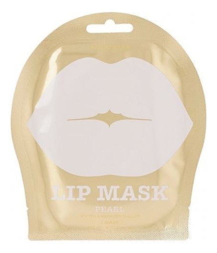 Смягчающая идрогелевая маска для губ с экстрактом жемчуга Lip Mask Pearl 1шт