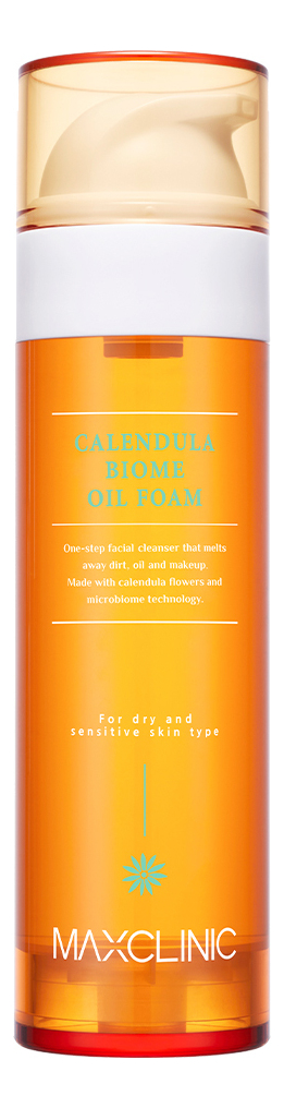 

Гидрофильное масло-пенка для умывания с экстрактом календулы Calendula Biome Oil Foam 110мл