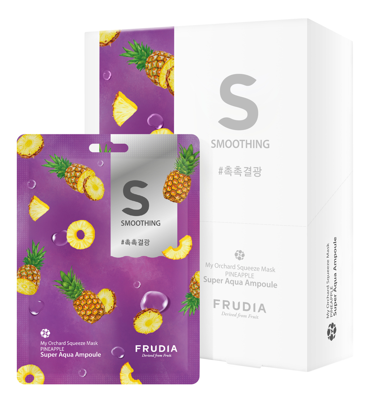 

Тканевая маска для лица с экстрактом ананаса My Orchard Squeeze Mask Pineapple 20мл: Маска 10шт, Тканевая маска для лица с экстрактом ананаса My Orchard Squeeze Mask Pineapple 20мл