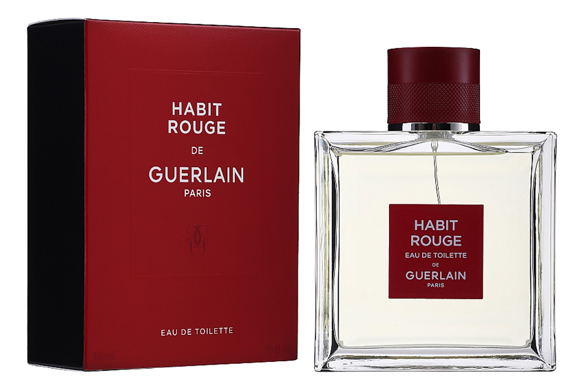 Guerlain habit rouge. Noble rouge туалетная вода.