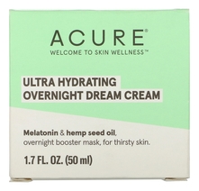 ACURE Ночной крем для лица Ultra Hydrating Overnight Dream Cream 50мл