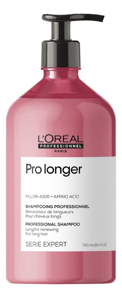 Шампунь для длинных волос с тонкими секущимися кончиками Serie Expert Pro Longer Shampooing: Шампунь 750мл