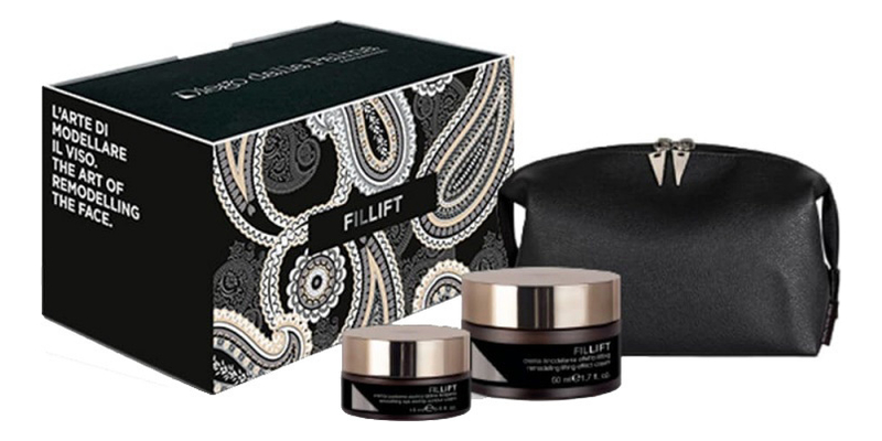 

Набор для лица Fillift (крем 24Hour Remodeling Lifting Effect Cream 50мл + крем для контура глаз и губ Smoothing Eye & Lip Contour Cream 15мл + косметичка)