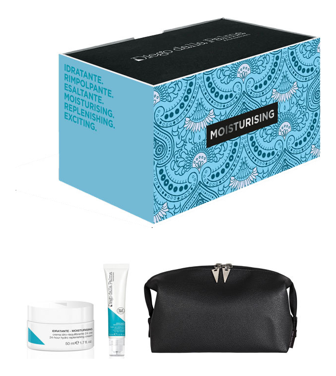 

Набор Moisturising (крем 24-hour Hydro Replenishing Cream 50мл + гель для области вокруг глаз 15мл + косметичка)
