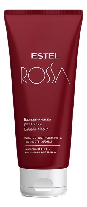 

Бальзам-маска для волос Rossa: Бальзам-маска 200мл, Бальзам-маска для волос Rossa