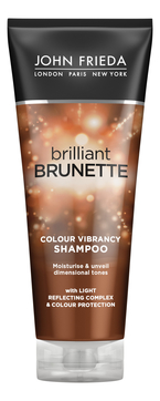 Увлажняющий шампунь для защиты цвета и сияния темных волос Brilliant Brunette Colour Vibrancy 250мл