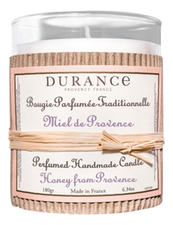 Durance Ароматическая свеча Honey From Provence 180г (мед из прованса)