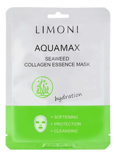 Limoni Восстанавливающая маска для лица Seaweed Collagen Essence Mask