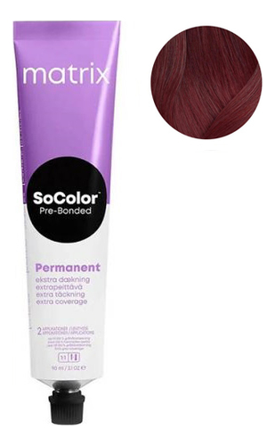 

Перманентная краска для окрашивания седины SoColor Pre-Bonded Permanent Extra Coverage 90мл: 506RB Темный блондин красно-коричневый, Перманентная краска для окрашивания седины SoColor Pre-Bonded Permanent Extra Coverage 90мл