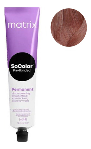 

Перманентная краска для окрашивания седины SoColor Pre-Bonded Permanent Extra Coverage 90мл: 508M Светлый блондин мокка, Перманентная краска для окрашивания седины SoColor Pre-Bonded Permanent Extra Coverage 90мл