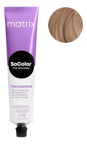 

Перманентная краска для окрашивания седины SoColor Pre-Bonded Permanent Extra Coverage 90мл: 508NW Светлый блондин натуральный теплый, Перманентная краска для окрашивания седины SoColor Pre-Bonded Permanent Extra Coverage 90мл
