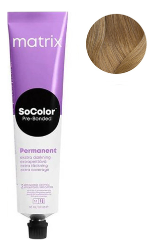 

Перманентная краска для окрашивания седины SoColor Pre-Bonded Permanent Extra Coverage 90мл: 509N Очень светлый блондин, Перманентная краска для окрашивания седины SoColor Pre-Bonded Permanent Extra Coverage 90мл