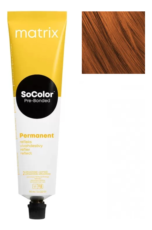 Стойкая крем-краска для волос SoColor Pre-Bonded Permanent 90мл: 8CC