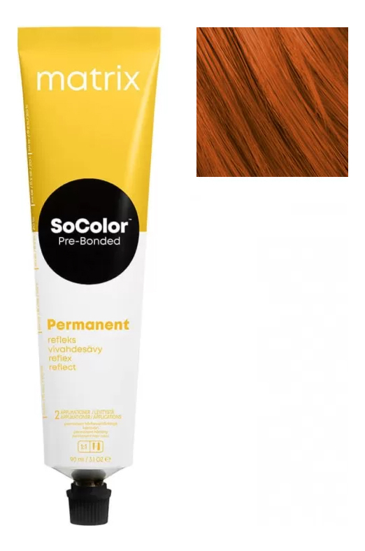 

Стойкая крем-краска для волос SoColor Pre-Bonded Permanent 90мл: 8RC, Стойкая крем-краска для волос SoColor Pre-Bonded Permanent 90мл