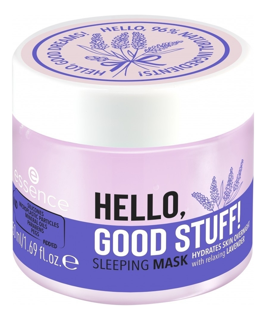 Фото - Ночная увлажняющая маска для лица Hello, Good Stuff! 50мл essence hello good stuff face serum