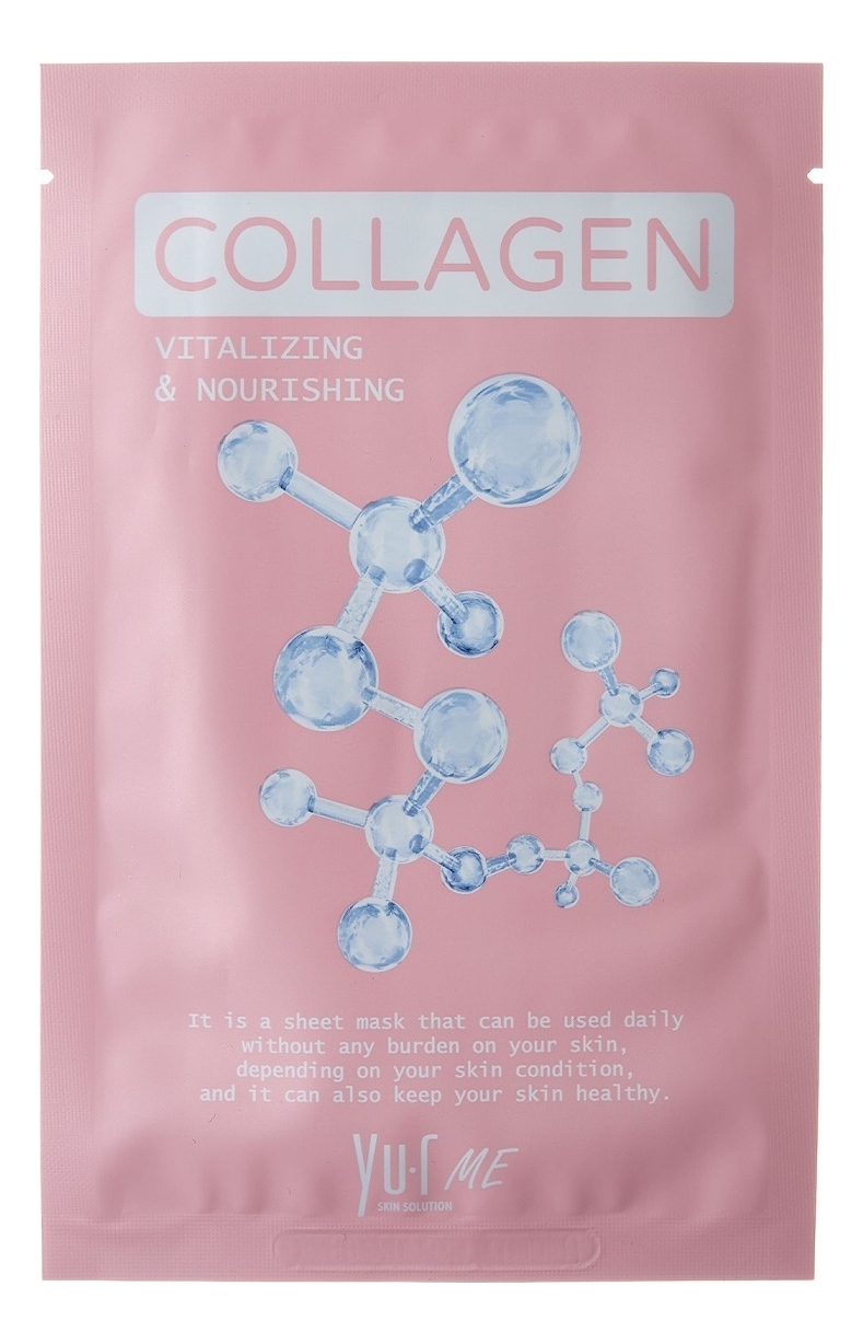 Маска для лица с коллагеном Collagen Sheet Mask: Маска 25г