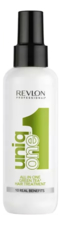 Revlon Professional Несмываемая маска-спрей для волос с ароматом зеленого чая Uniq One All in One Green Tea Hair Treatment 150мл