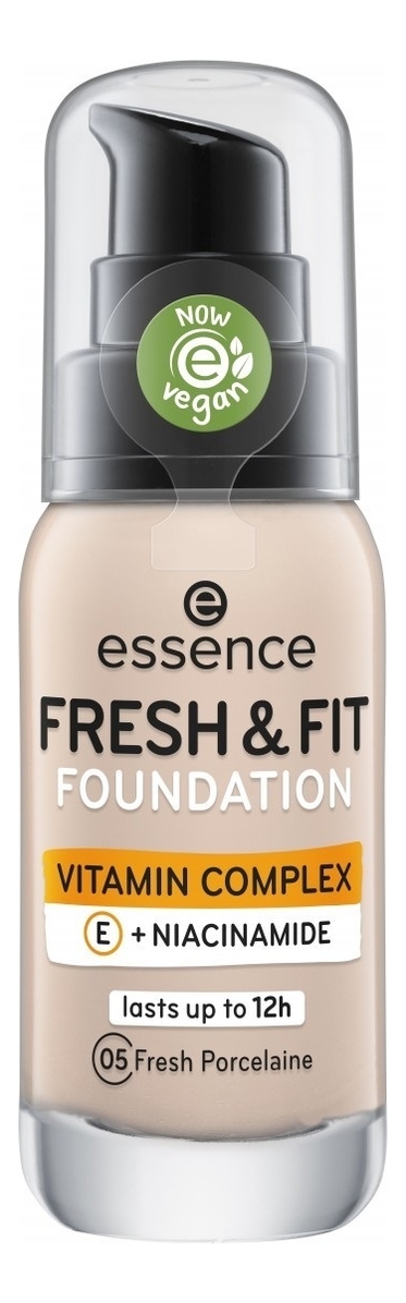 Тональная основа для лица Foundation Fresh &amp; Fit Vitamin Complex 30мл: 05 Fresh Porcelaine