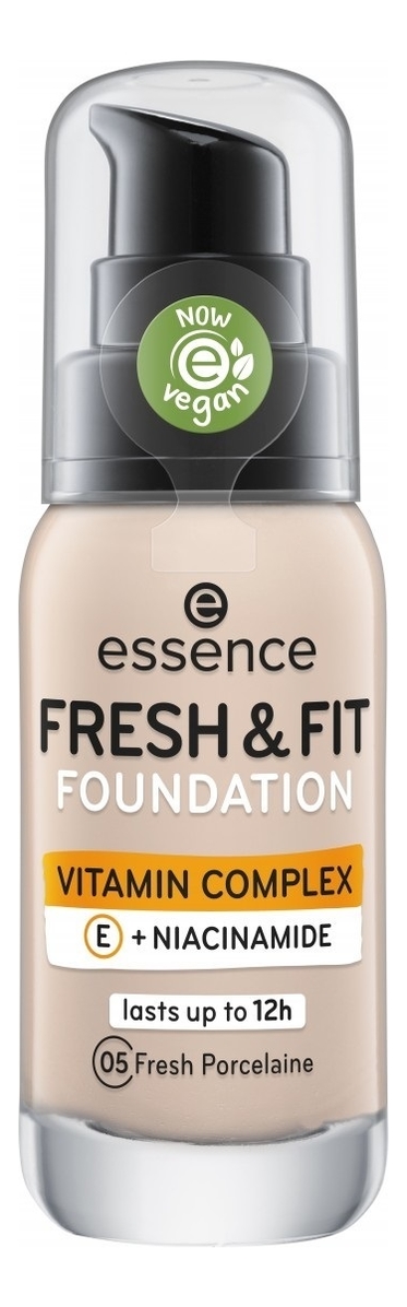 

Тональная основа для лица Foundation Fresh & Fit Vitamin Complex 30мл: 05 Fresh Porcelaine, Тональная основа для лица Foundation Fresh & Fit Vitamin Complex 30мл