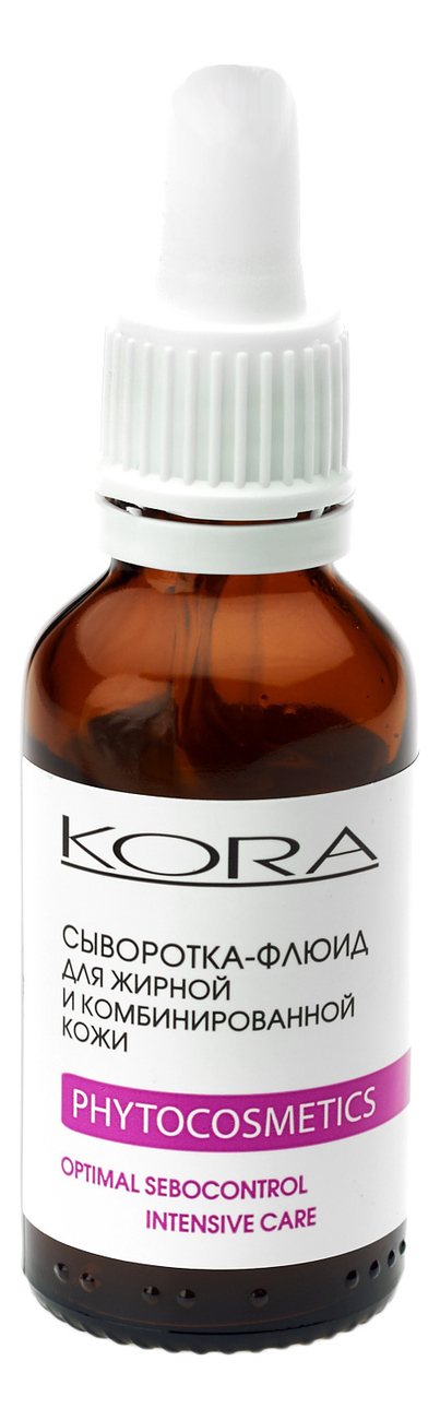 Купить Сыворотка-флюид для жирной и комбинированной кожи Phytocosmetics 30мл, KORA