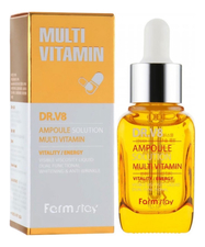 Farm Stay Ампульная сыворотка для лица с витаминами DR.V8 Ampoule Solution Multi Vitamin 30мл