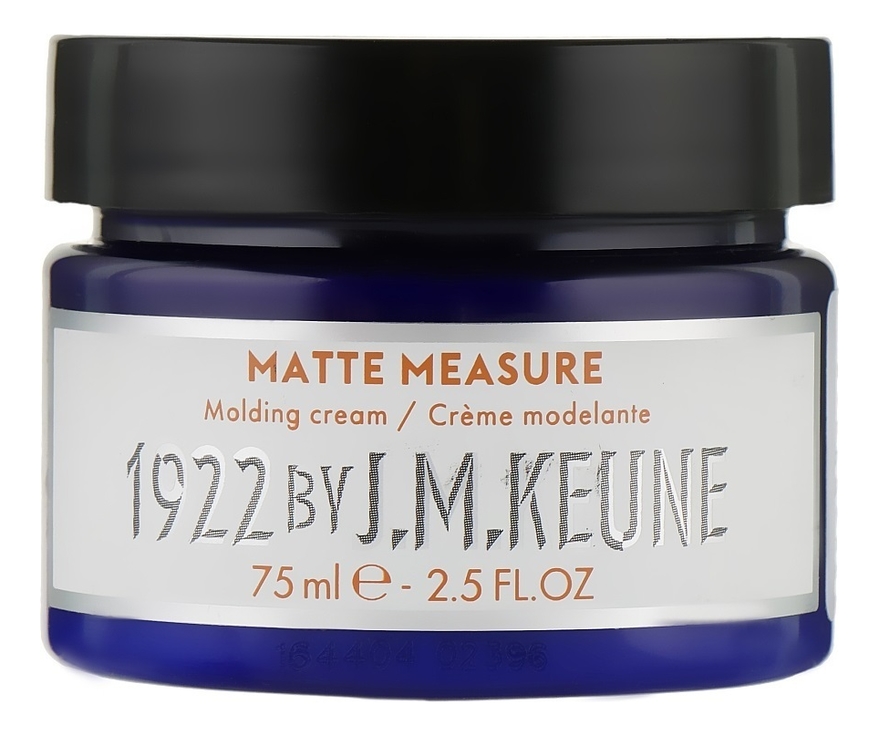 Матирующий крем для укладки волос 1922 by J.M.Keune Matter Measure 75мл keune 1922 care for men крем матирующий для волос matte measure 75 мл