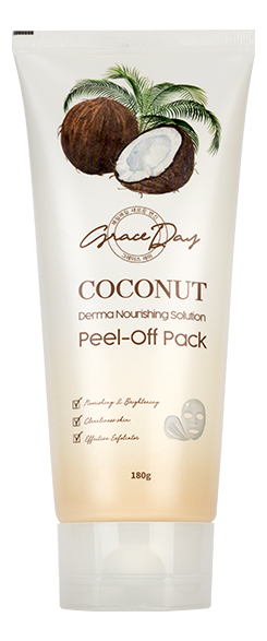 Очищающая маска-пленка с экстрактом кокоса Coconut Derma Nourishing Solution Peel-Off Pack 180г