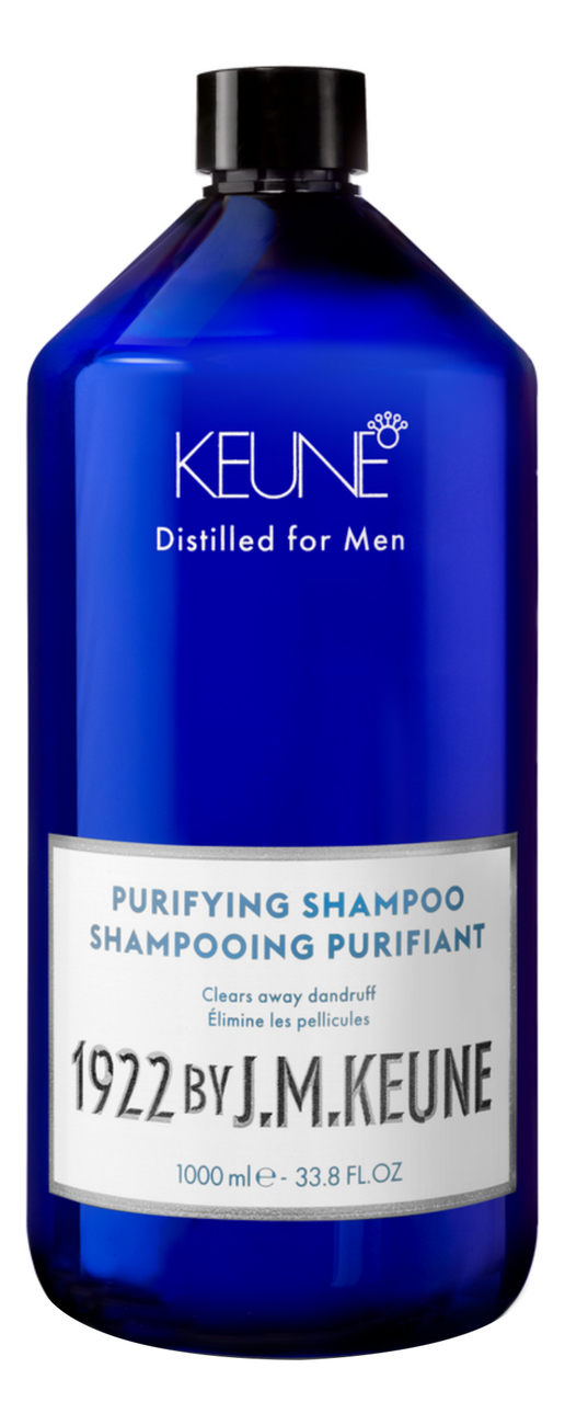 

Обновляющий шампунь для волос против перхоти 1922 by J.M.Keune Purifying Shampoo: Шампунь 1000мл, Обновляющий шампунь для волос против перхоти 1922 by J.M.Keune Purifying Shampoo
