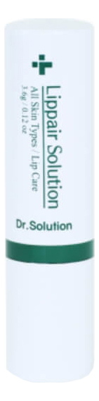 Заживляющий бальзам для губ Dr.Solution Lippair Solution 3,6г