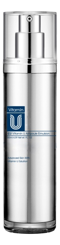 цена Пептидная ампульная эмульсия для лица с витамином Vitamin U Ampoule Emulsion 130мл
