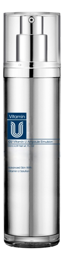 Пептидная ампульная эмульсия для лица с витамином Vitamin U Ampoule Emulsion 130мл ламеллярная эмульсия btpeel с витамином е и травяным экстрактом 50 мл