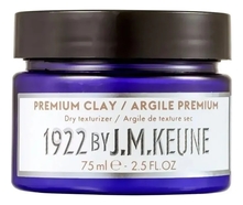 Keune Haircosmetics Сухая глина для укладки волос 1922 by J.M.Keune Premium Clay 75мл