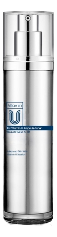 Ампульный тонер для лица с пептидами и витамином Vitamin U Ampoule Toner 130мл