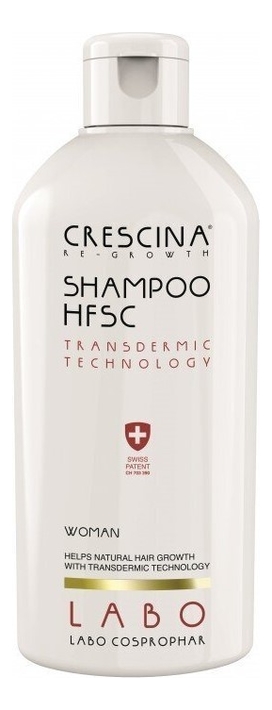 Шампунь для роста волос Re-Growth Shampoo HFSC Transdermic Woman 200мл